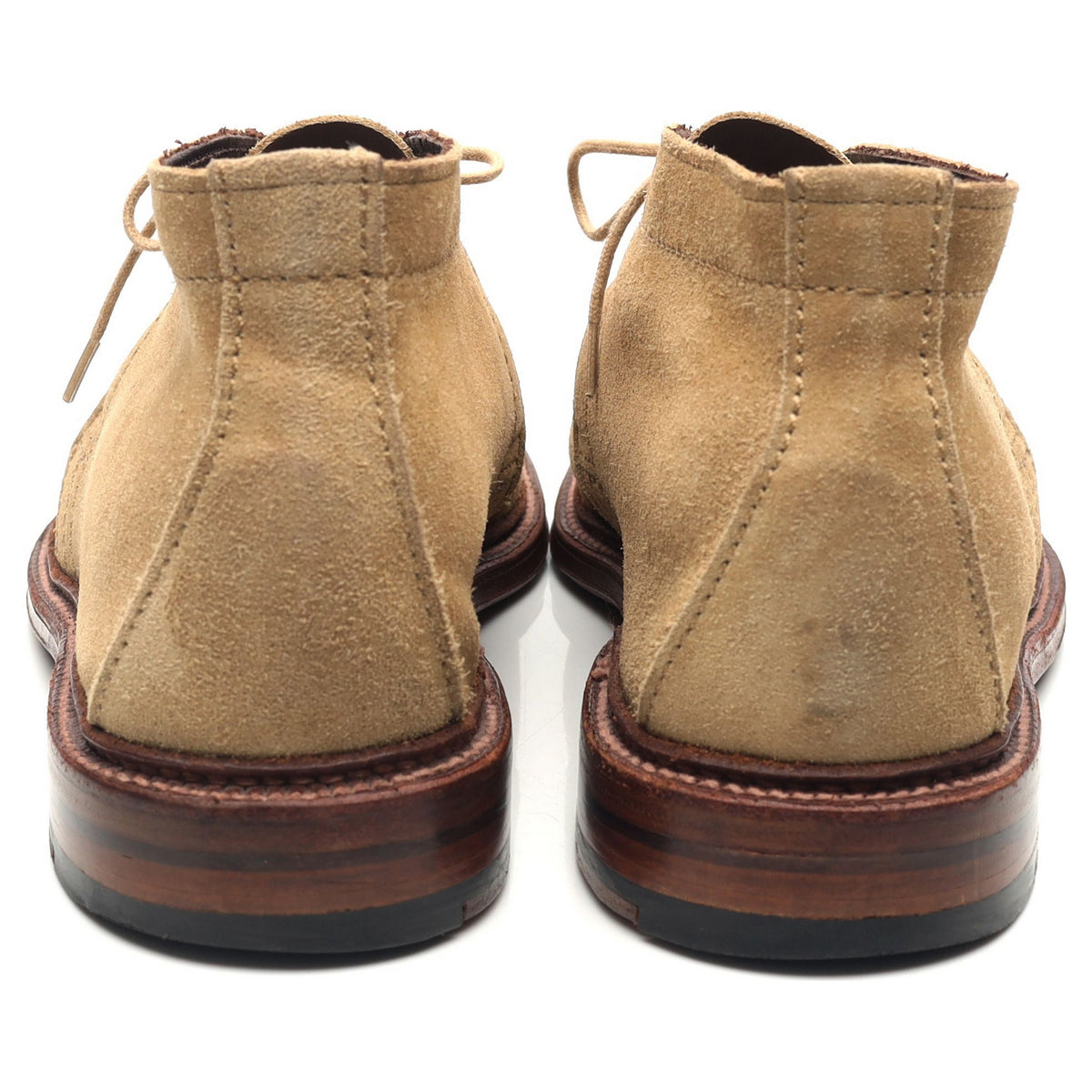 &#39;1474C&#39; Sand Brown Suede Chukka Boots UK 9 US 9.5