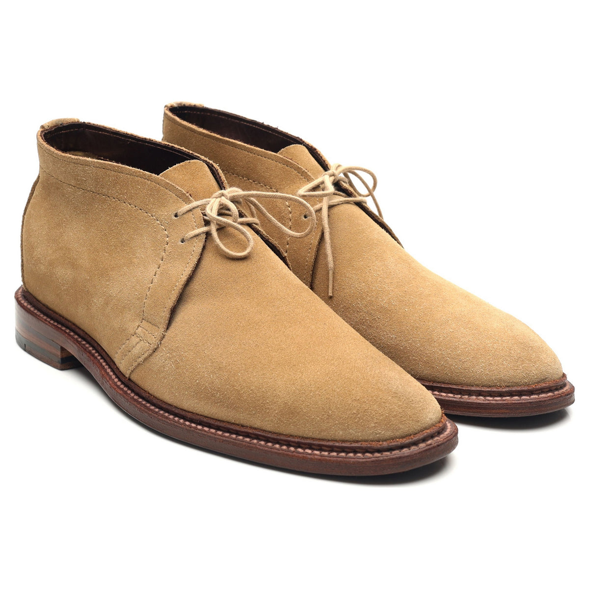 &#39;1474C&#39; Sand Brown Suede Chukka Boots UK 9 US 9.5