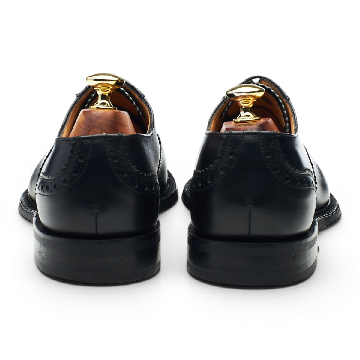 'Waltham' Black Leather Oxford Brogues UK 6.5 G