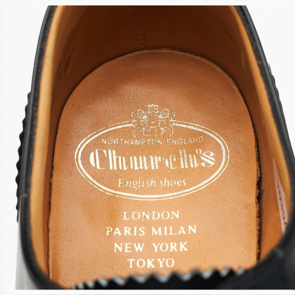 'Waltham' Black Leather Oxford Brogues UK 6.5 G