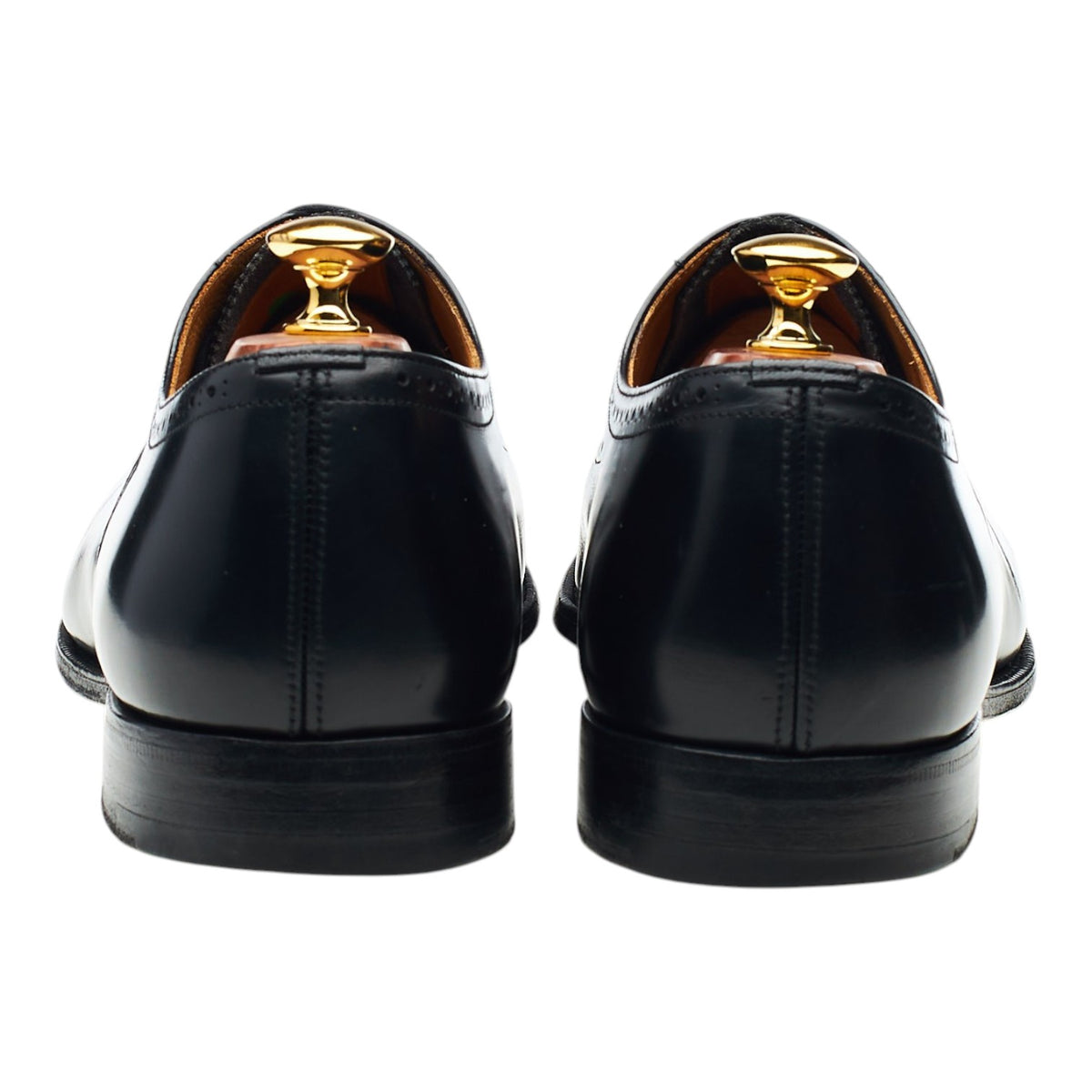 'Legate' Black Leather Oxford UK 10.5 F