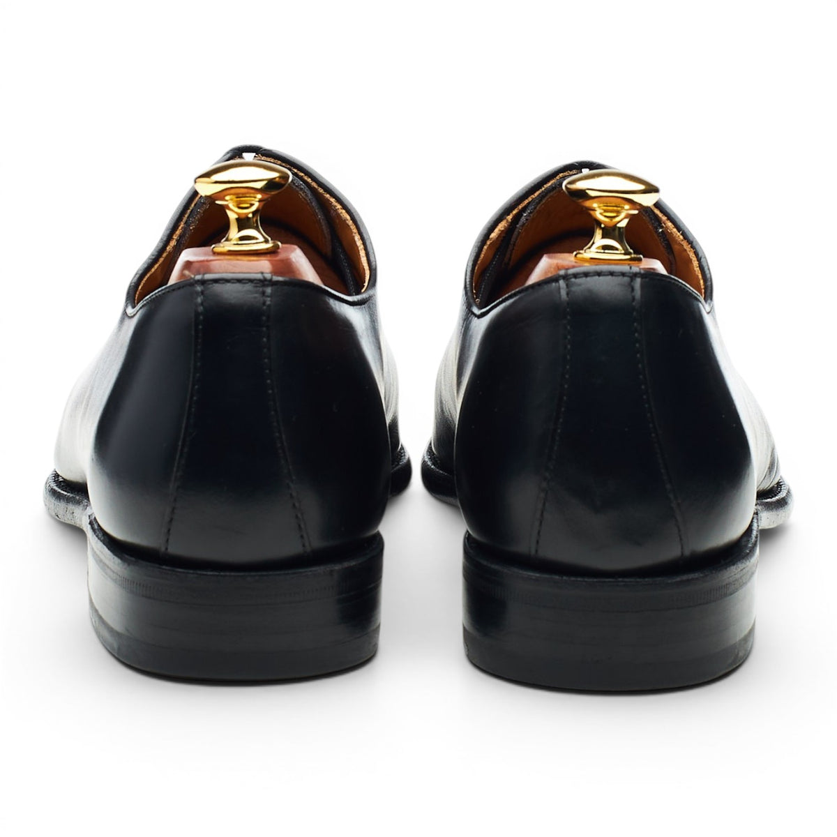 '2750' Black Leather Wholecut Oxford UK 9