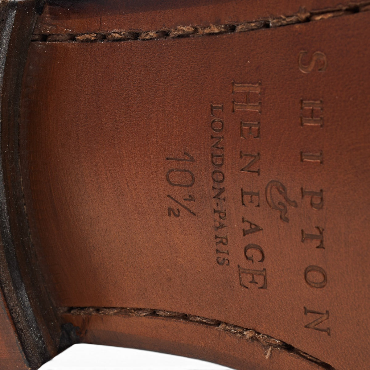 'Balmoral' Brown Leather Boots UK 10.5