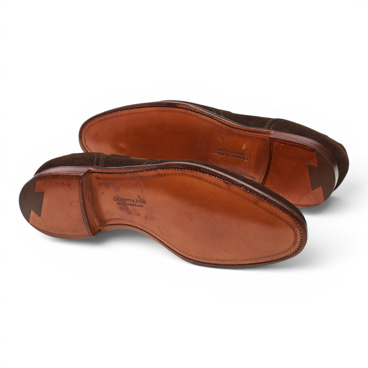 'Lichfield' Dark Brown Suede Tassel Loafers UK 7.5 E