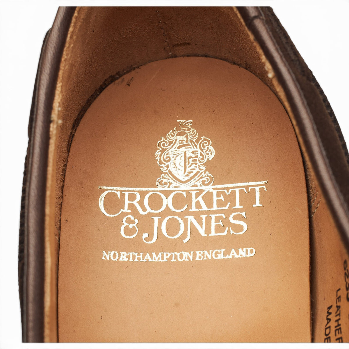 'Lichfield' Dark Brown Suede Tassel Loafers UK 7.5 E