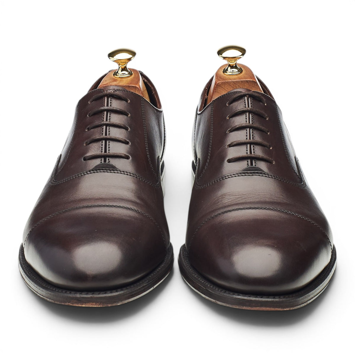 'Stonegate' Dark Brown Leather Oxford UK 10 F