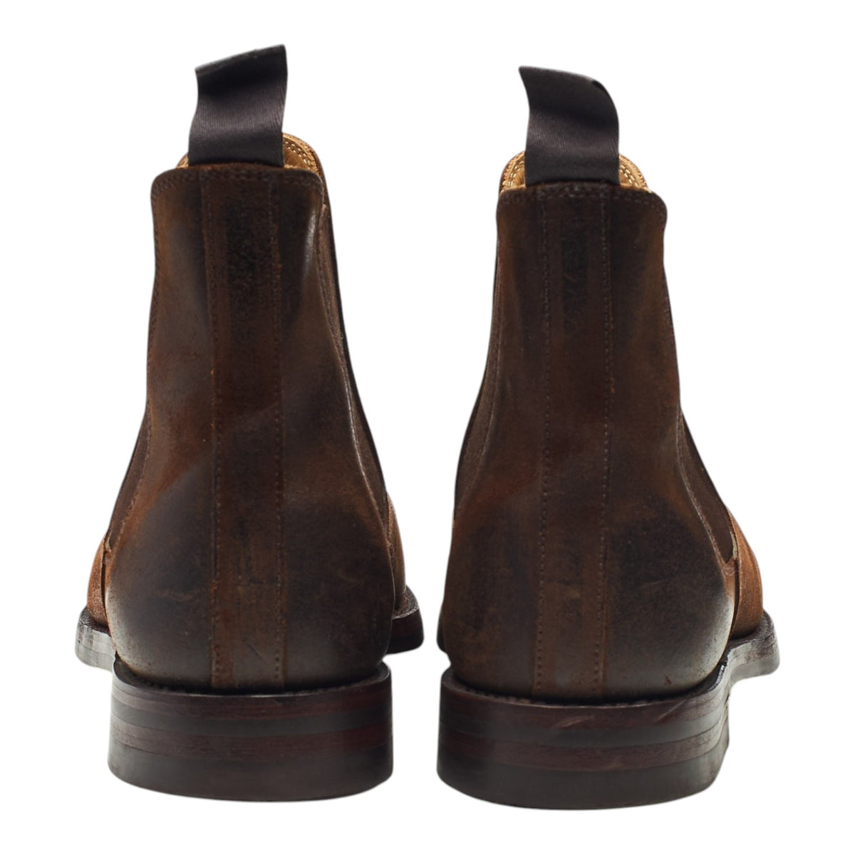 'Chelsea 5' Brown Rough-Out Suede Chelsea UK 7.5 E