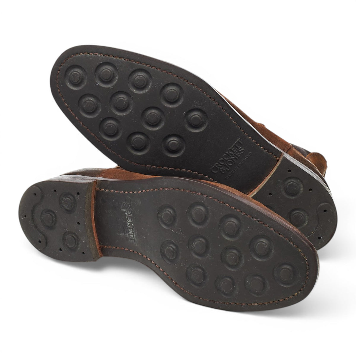 'Chelsea 5' Brown Rough-Out Suede Chelsea UK 7.5 E