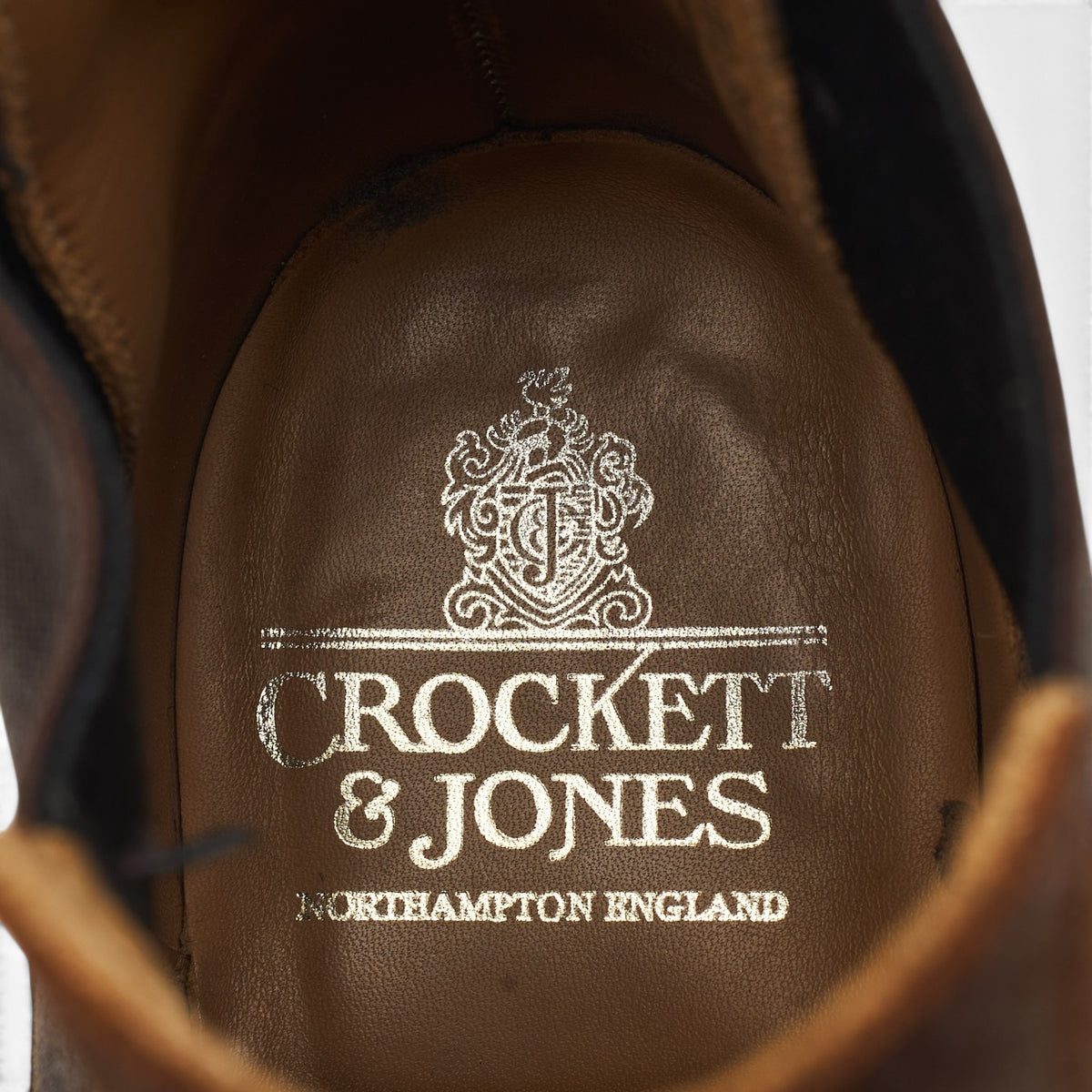 'Chelsea 5' Brown Rough-Out Suede Chelsea UK 7.5 E