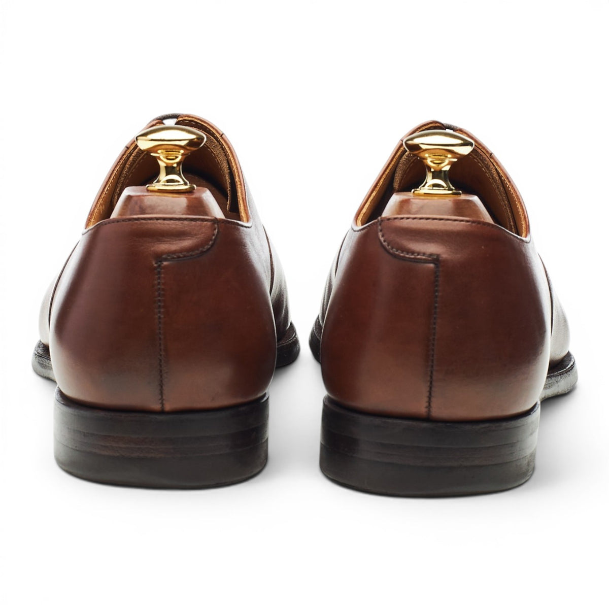 'Hallam' Dark Brown Leather Oxford UK 9 E