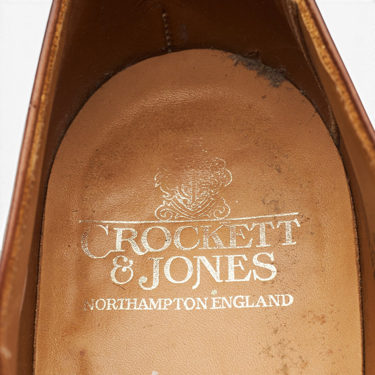 'Hallam' Dark Brown Leather Oxford UK 9 E