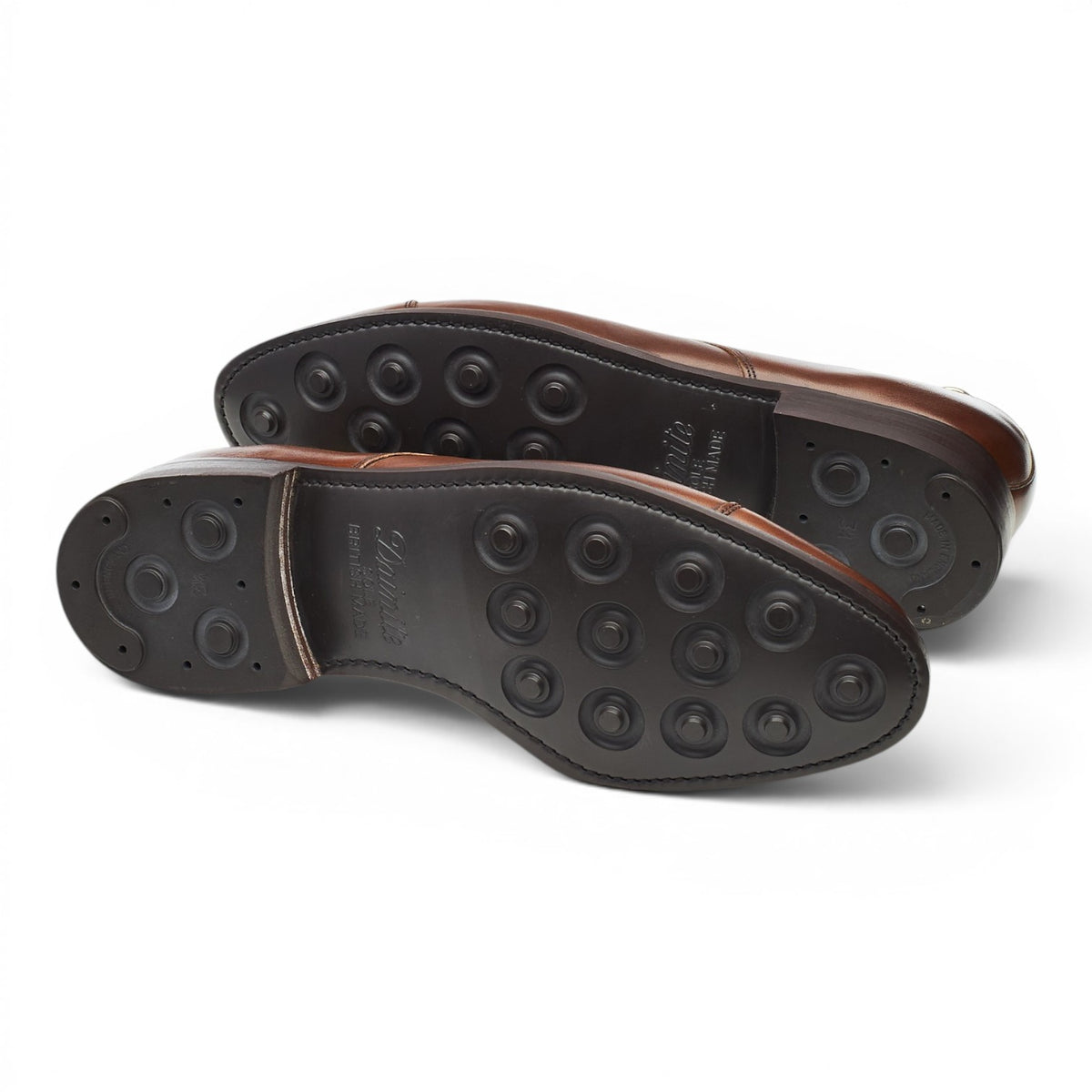 Brown Leather Cap Toe Derby UK 8 E