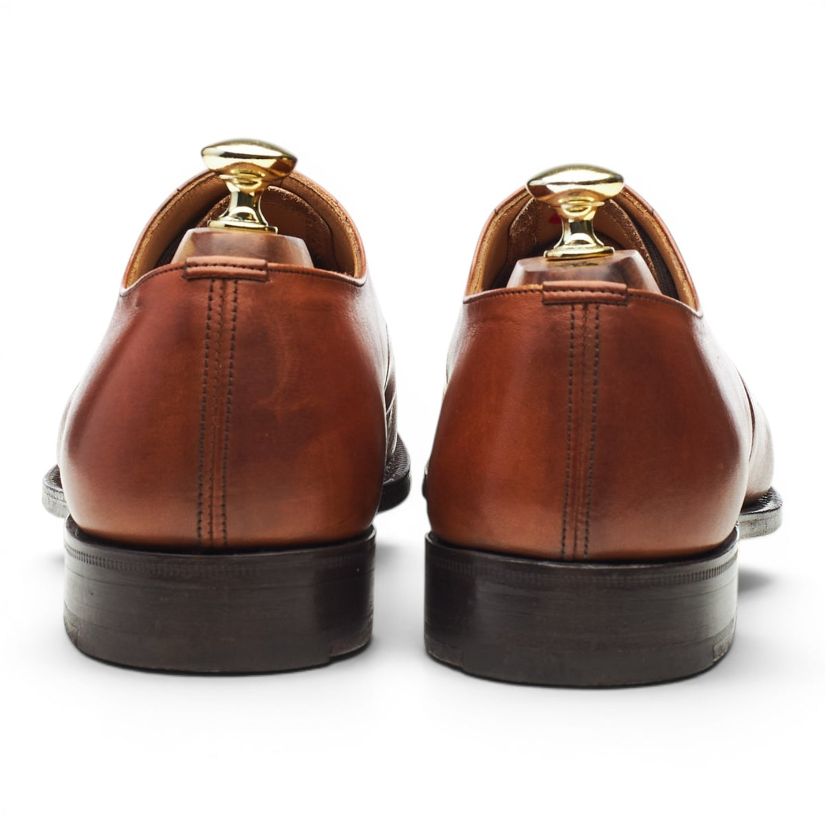 'Consul' Tan Brown Leather Oxford UK 7 G