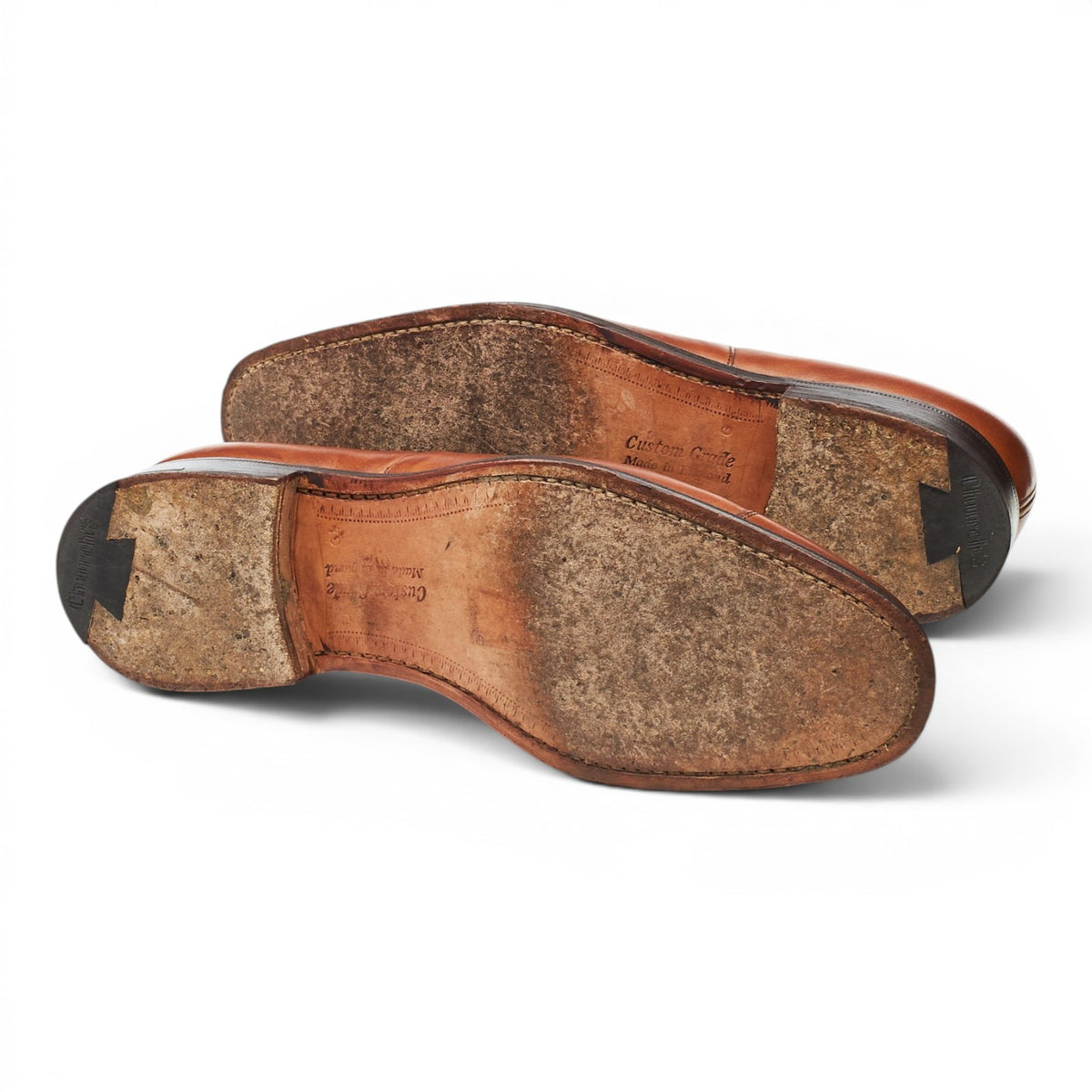 'Consul' Tan Brown Leather Oxford UK 7 G
