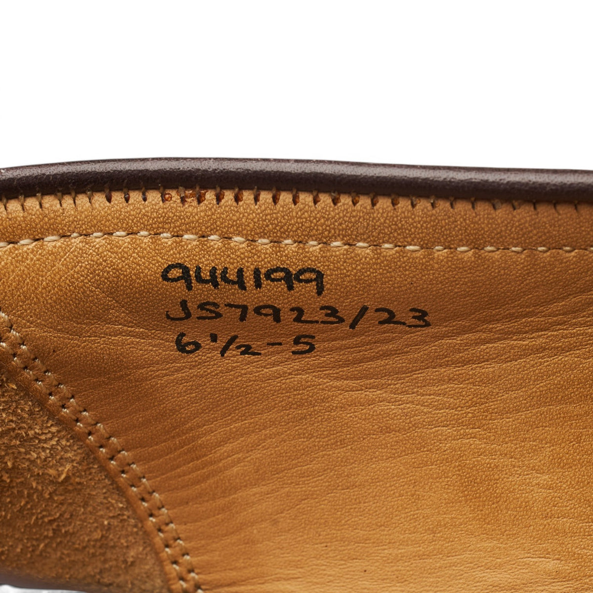 'Havard' Dark Brown Leather Loafers UK 6.5