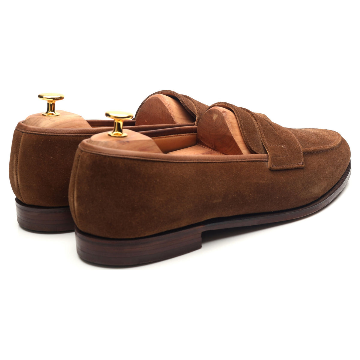 Shipton &amp; Heneage &#39;Wilton&#39; Brown Suede Loafers UK 13 G