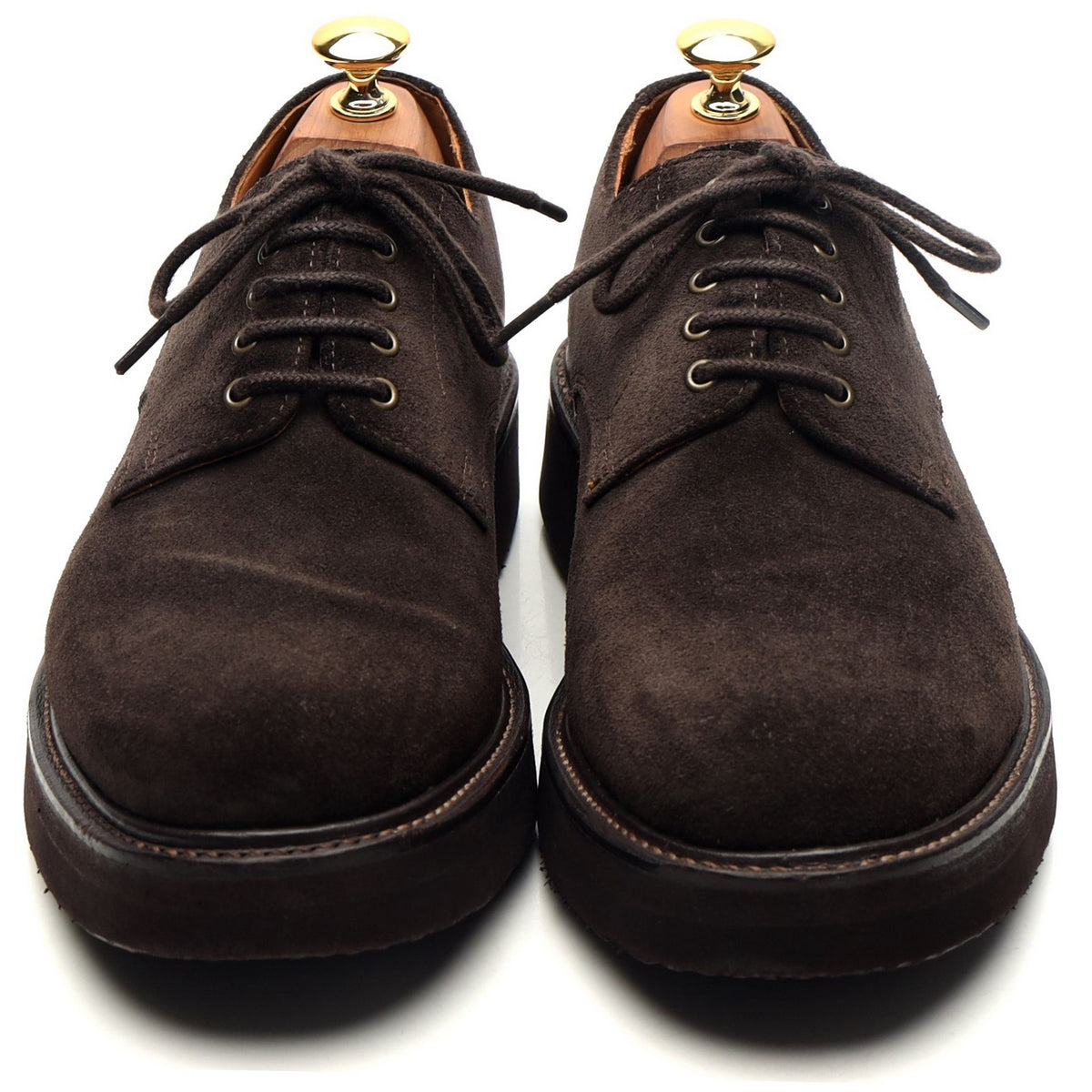 &#39;Curt&#39; Dark Brown Suede Derby UK 6.5 G