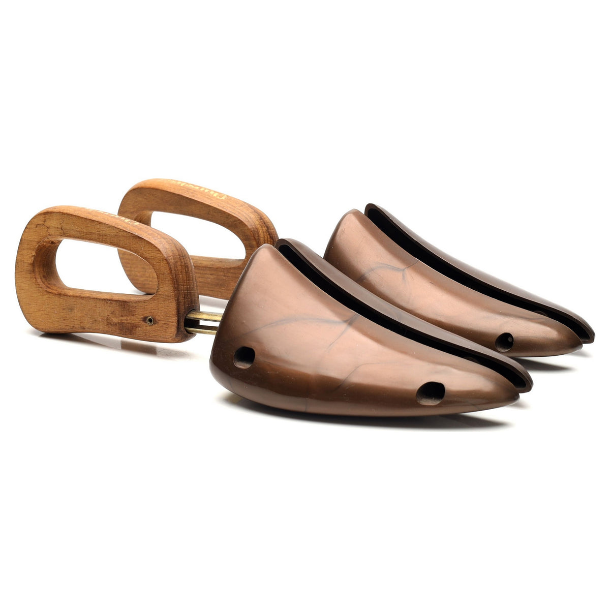Vintage Wooden / Plastic Shoe Trees UK 7 - 9 M