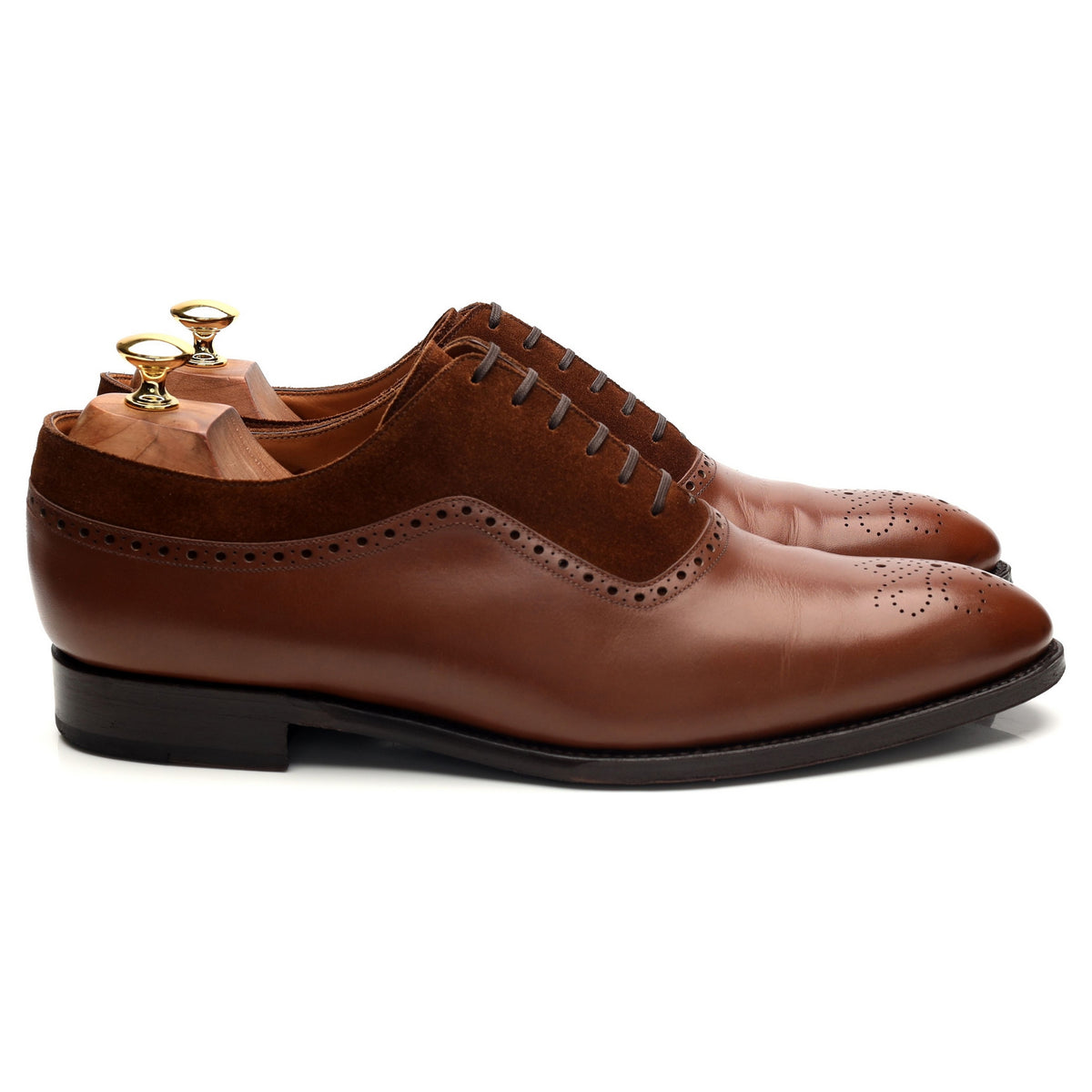 &#39;Roosevelt&#39; Brown Leather Oxford UK 10.5 E