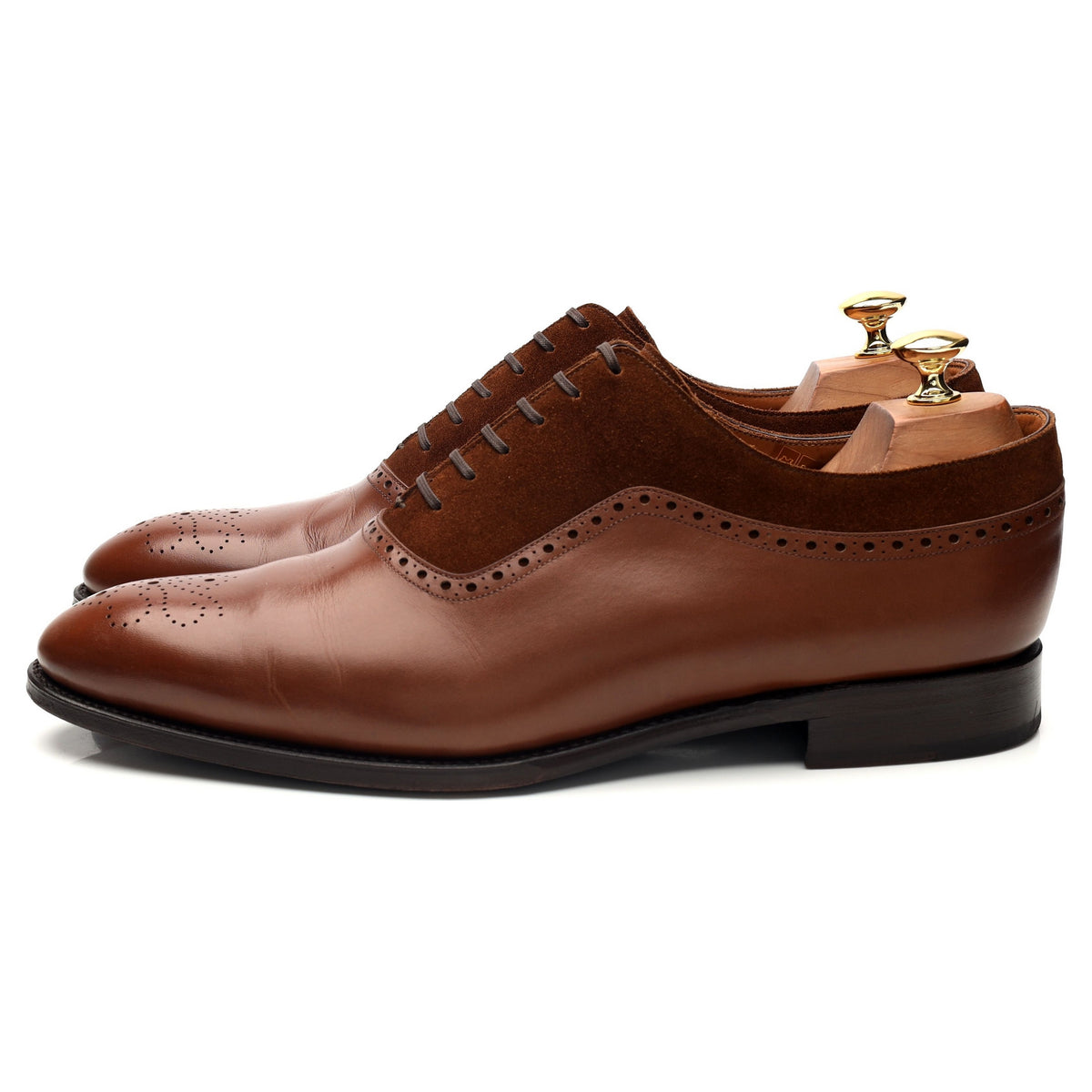 &#39;Roosevelt&#39; Brown Leather Oxford UK 10.5 E