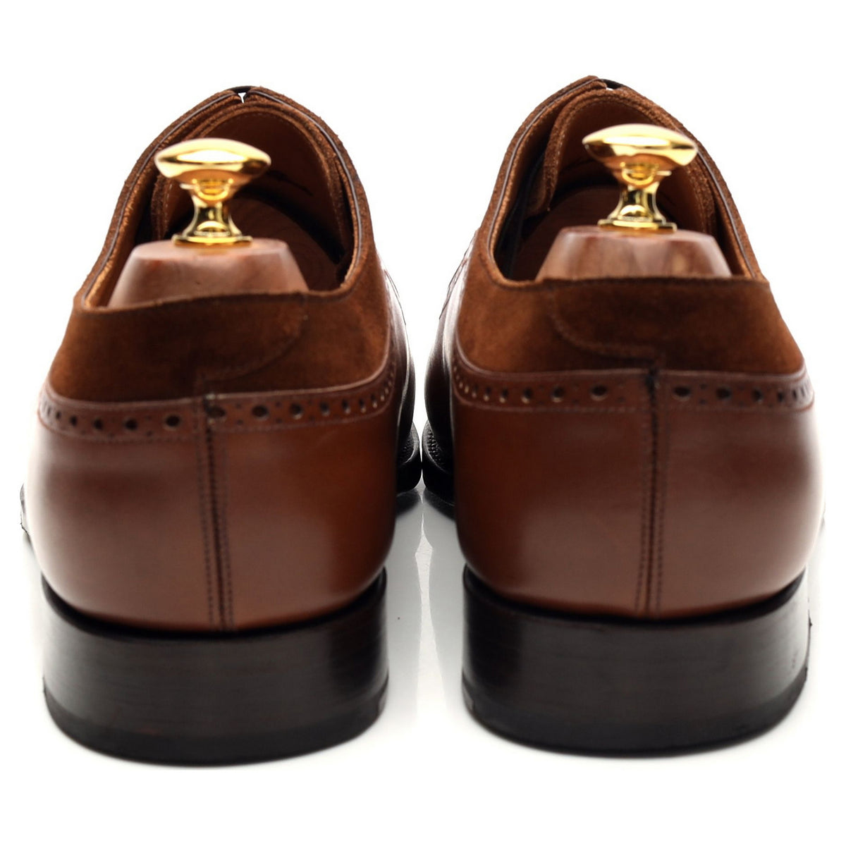 &#39;Roosevelt&#39; Brown Leather Oxford UK 10.5 E