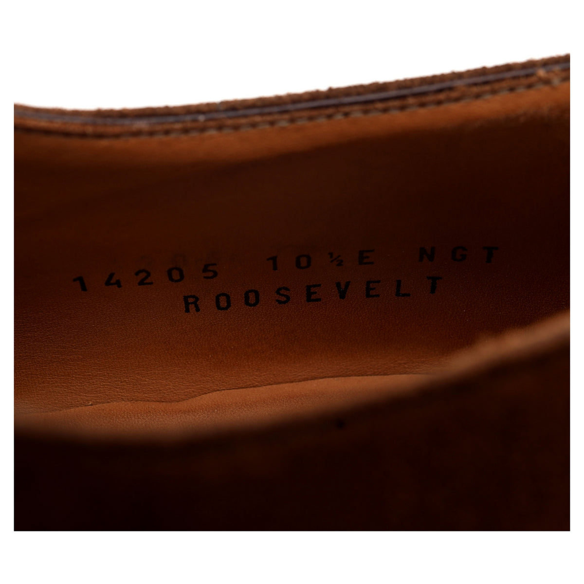 &#39;Roosevelt&#39; Brown Leather Oxford UK 10.5 E