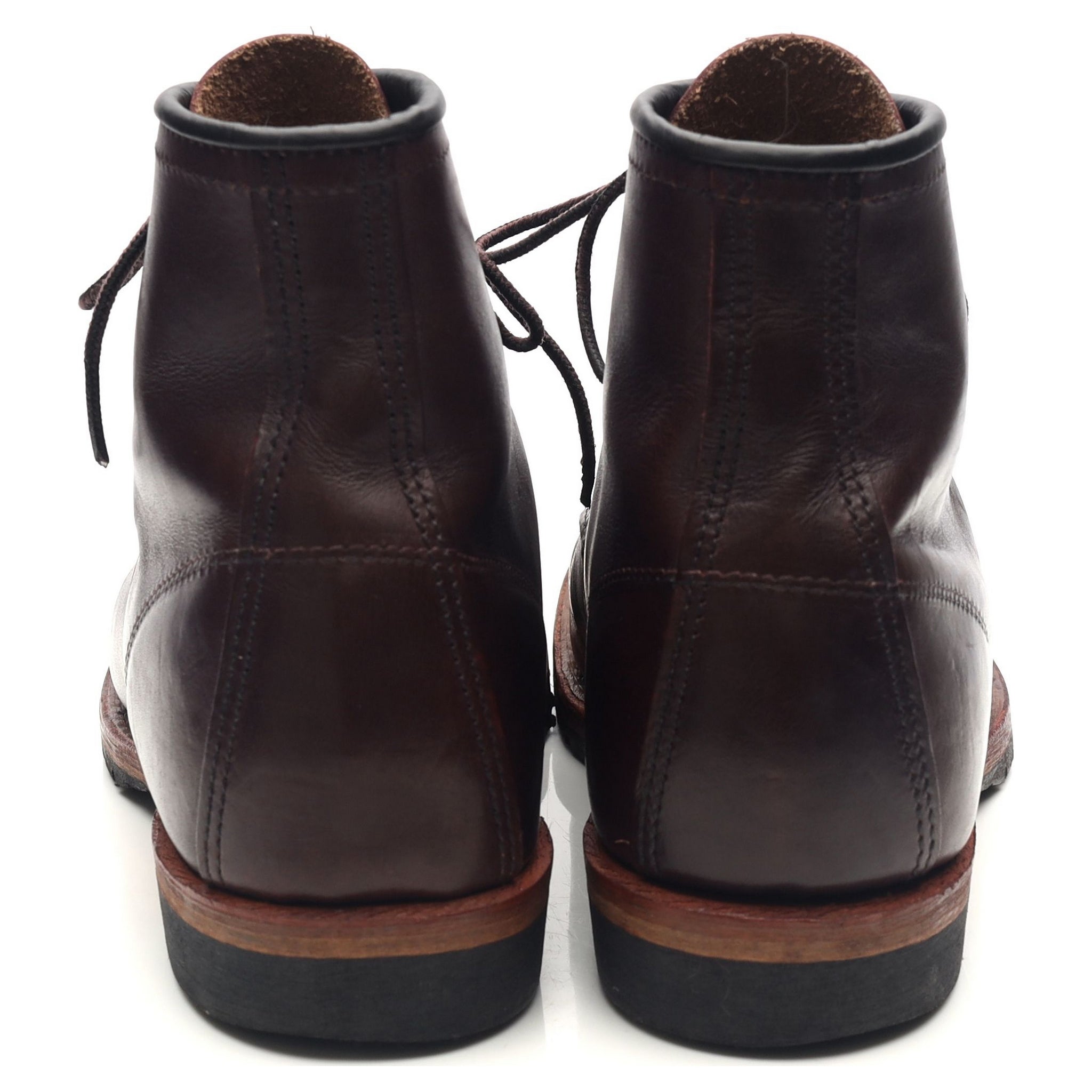 9011' バーガンディレザー ベックマンブーツ UK 7.5 US 8.5 - Abbot's