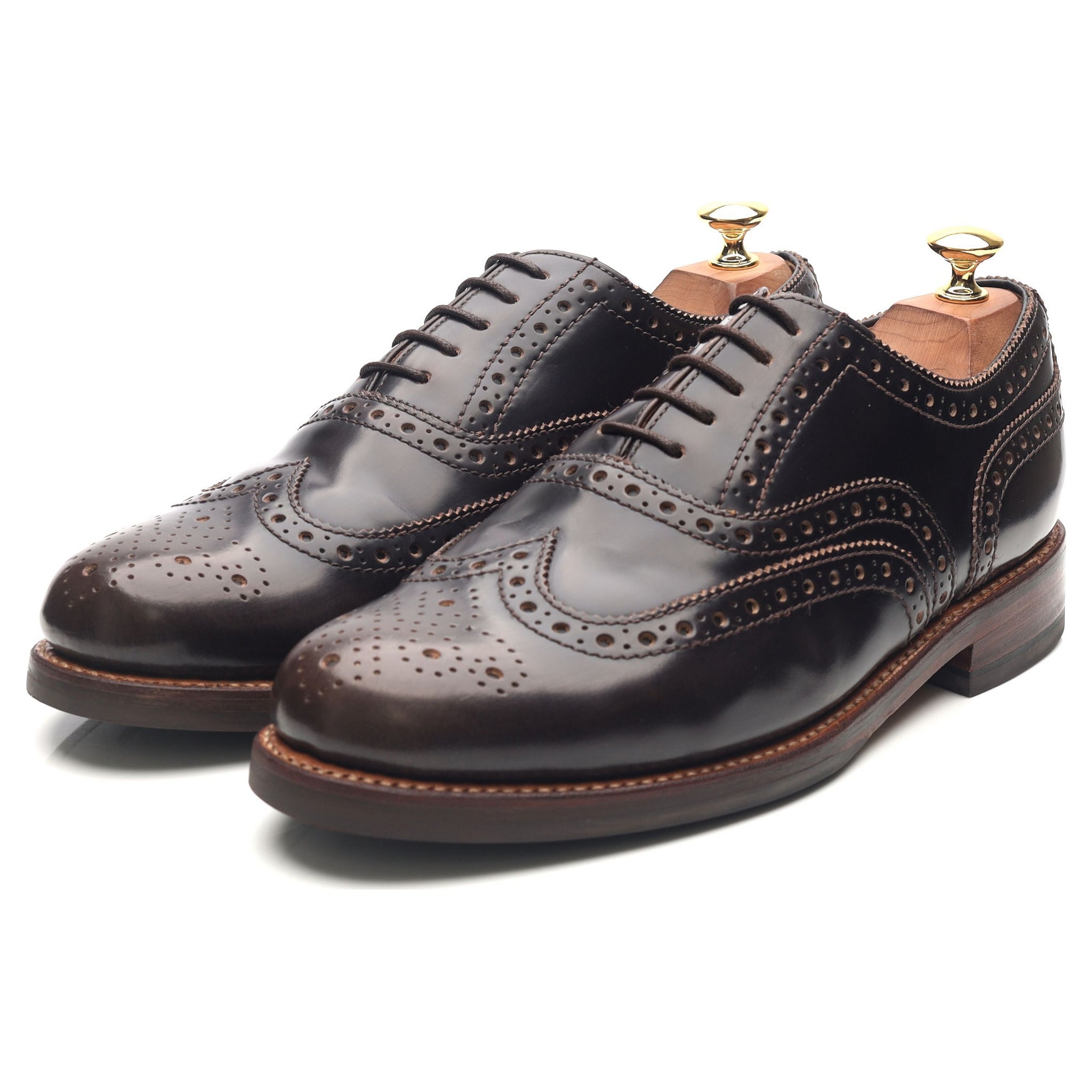 Grenson Stanley Tan Brogues Size 7 