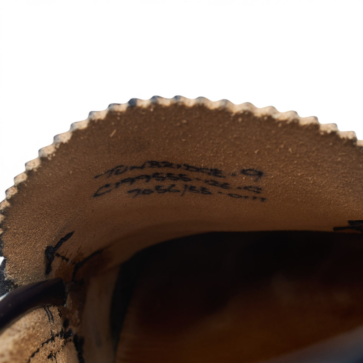 'Tunbridge' Navy Blue Leather Loafers UK 9 G
