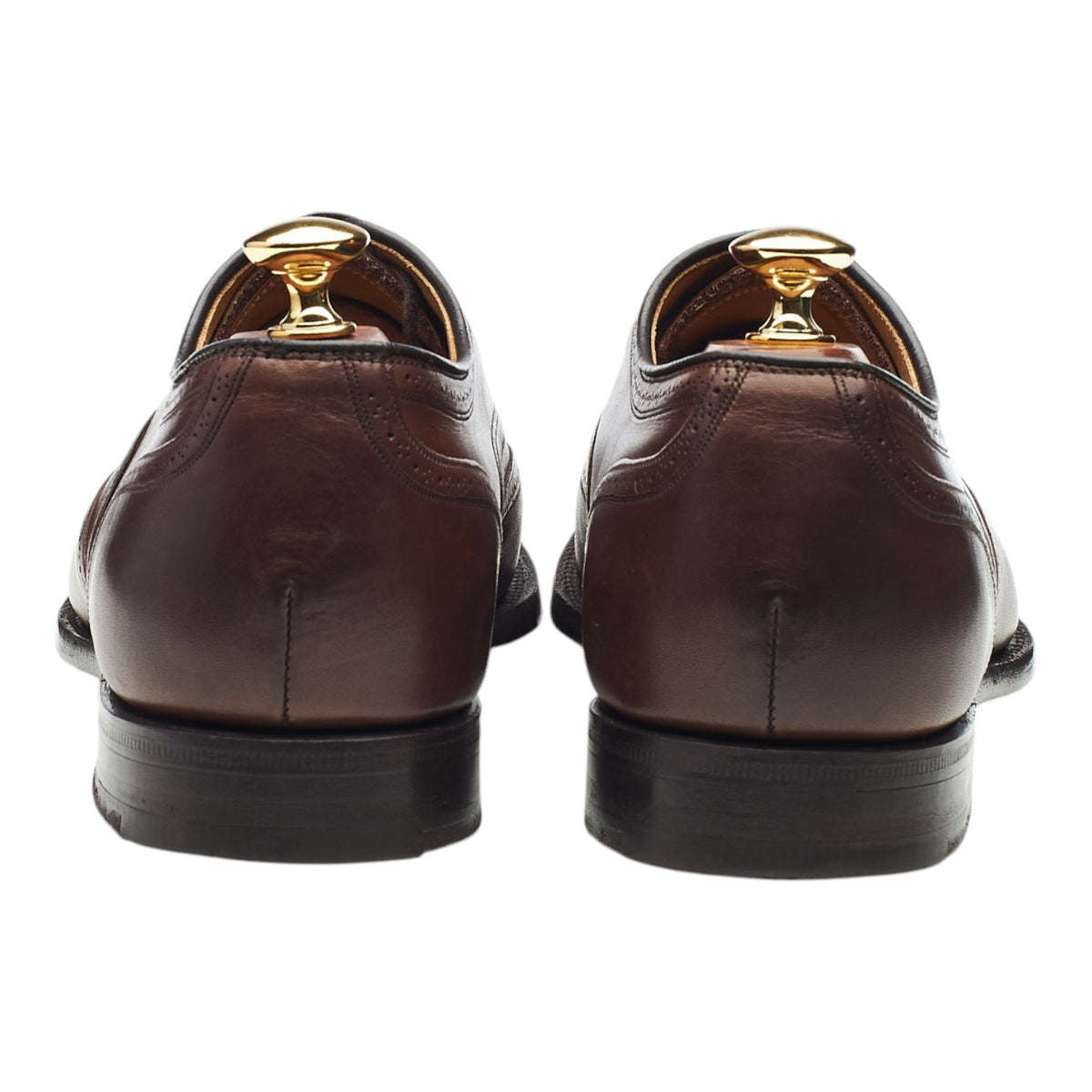 'Gunthorpe' Brown Leather Oxford Brogues UK 9 F