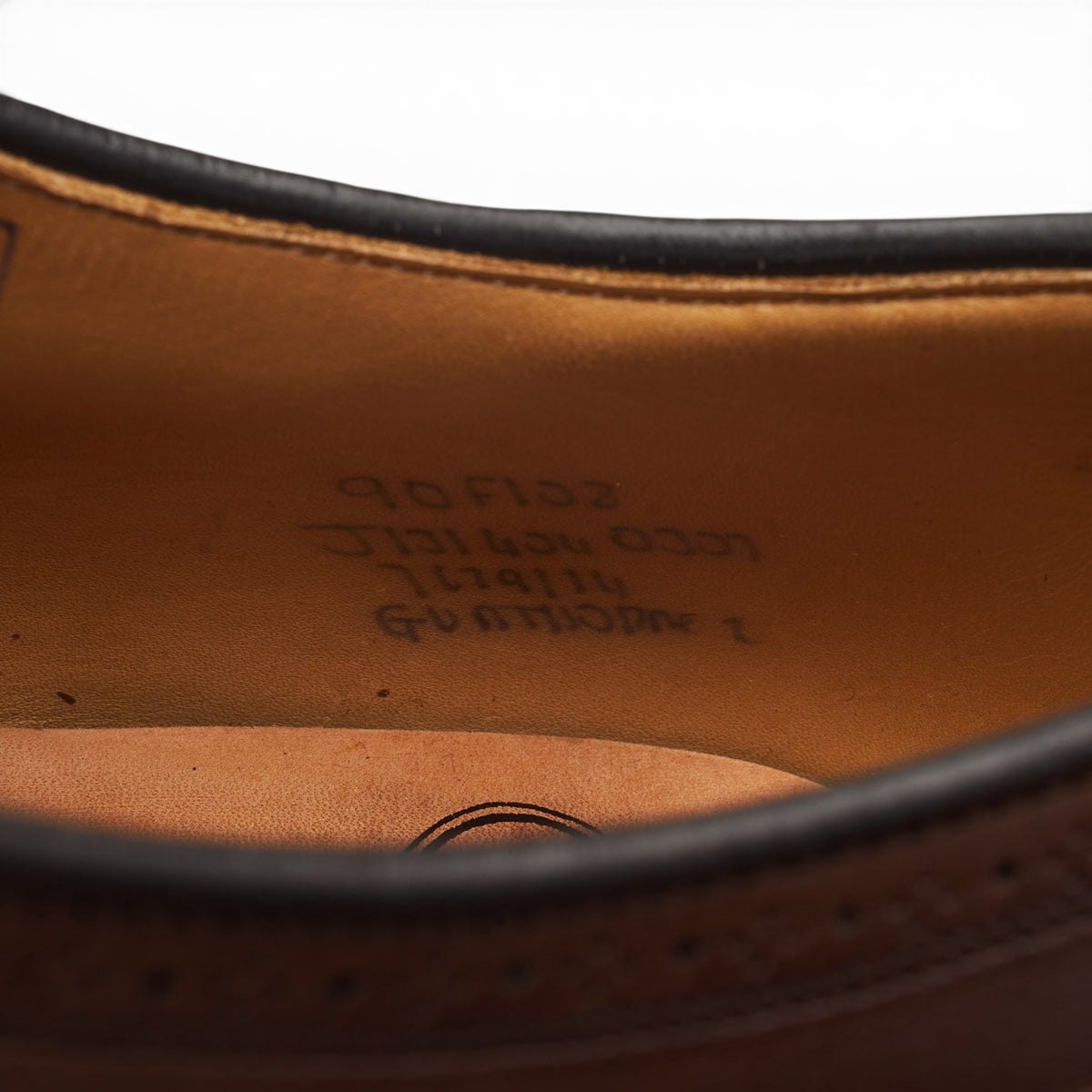 'Gunthorpe' Brown Leather Oxford Brogues UK 9 F