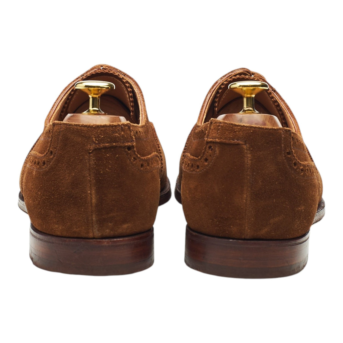 'Westfield' Snuff Brown Suede Oxford Brogues UK 8.5 E
