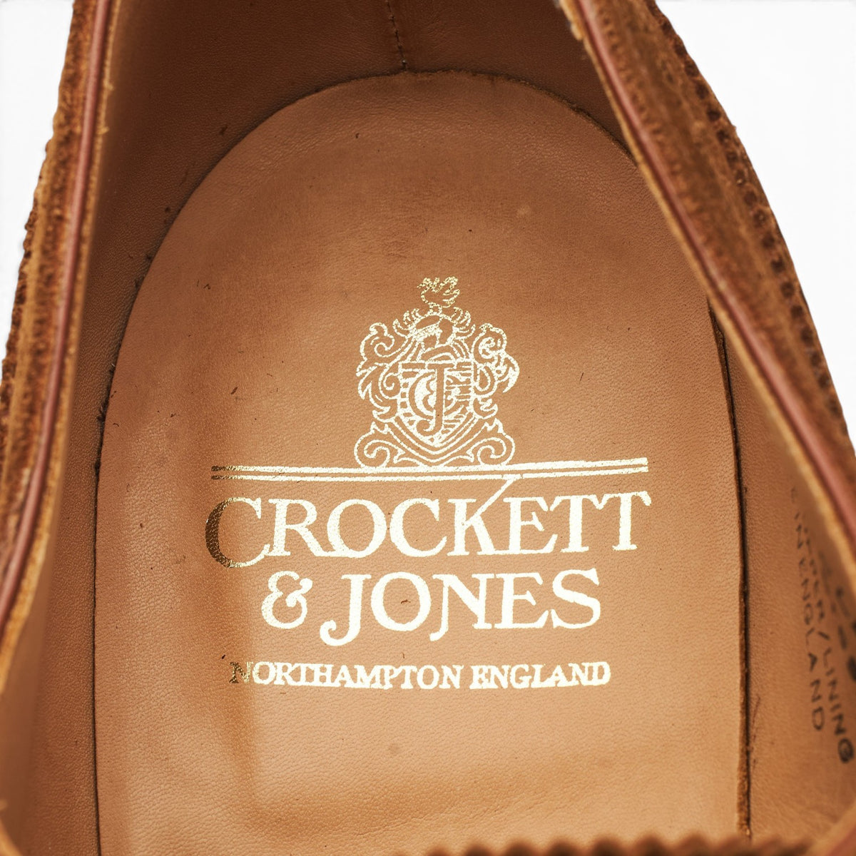'Westfield' Snuff Brown Suede Oxford Brogues UK 8.5 E