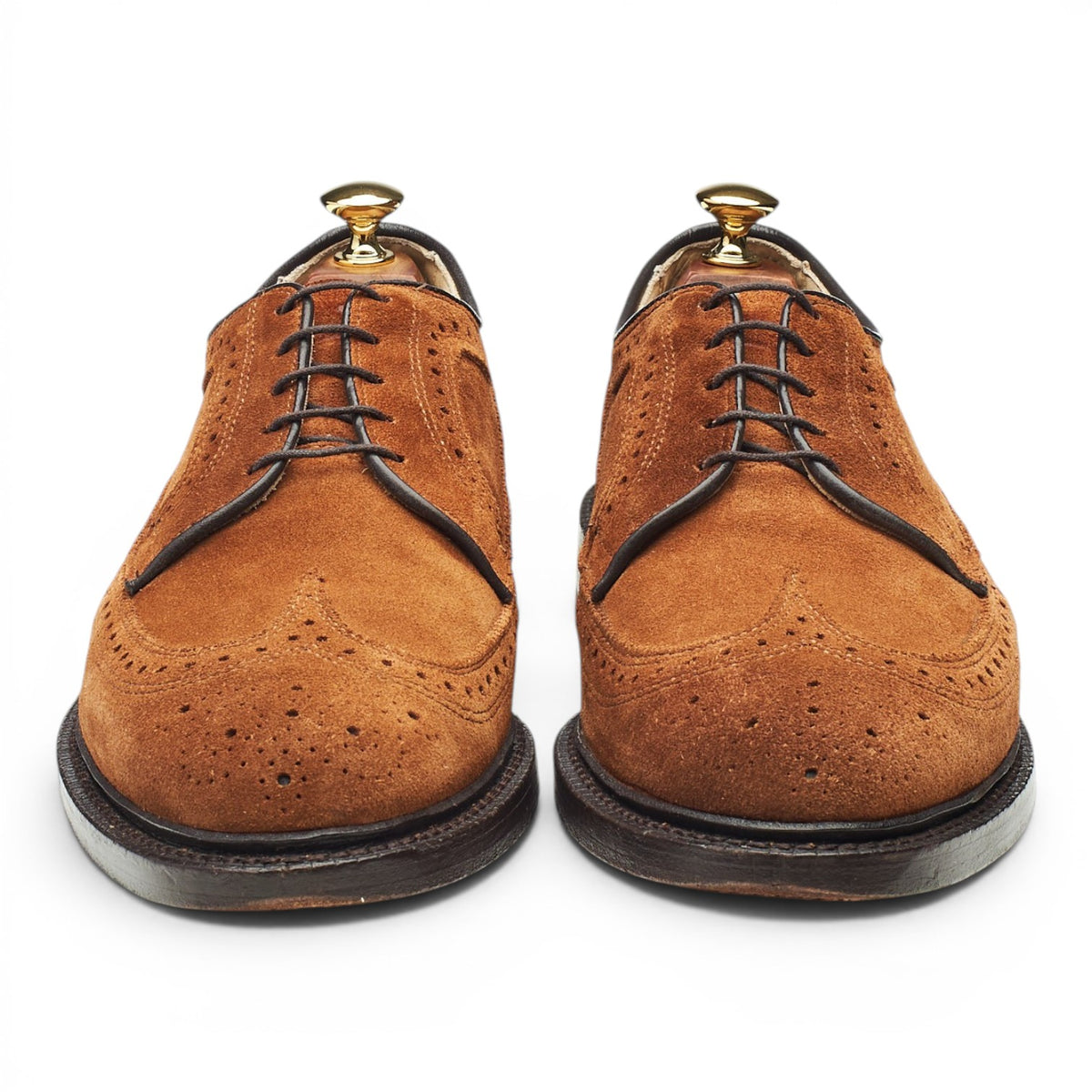 'MacNeil' Snuff Brown Suede Derby Brogues UK 9 US 10 D