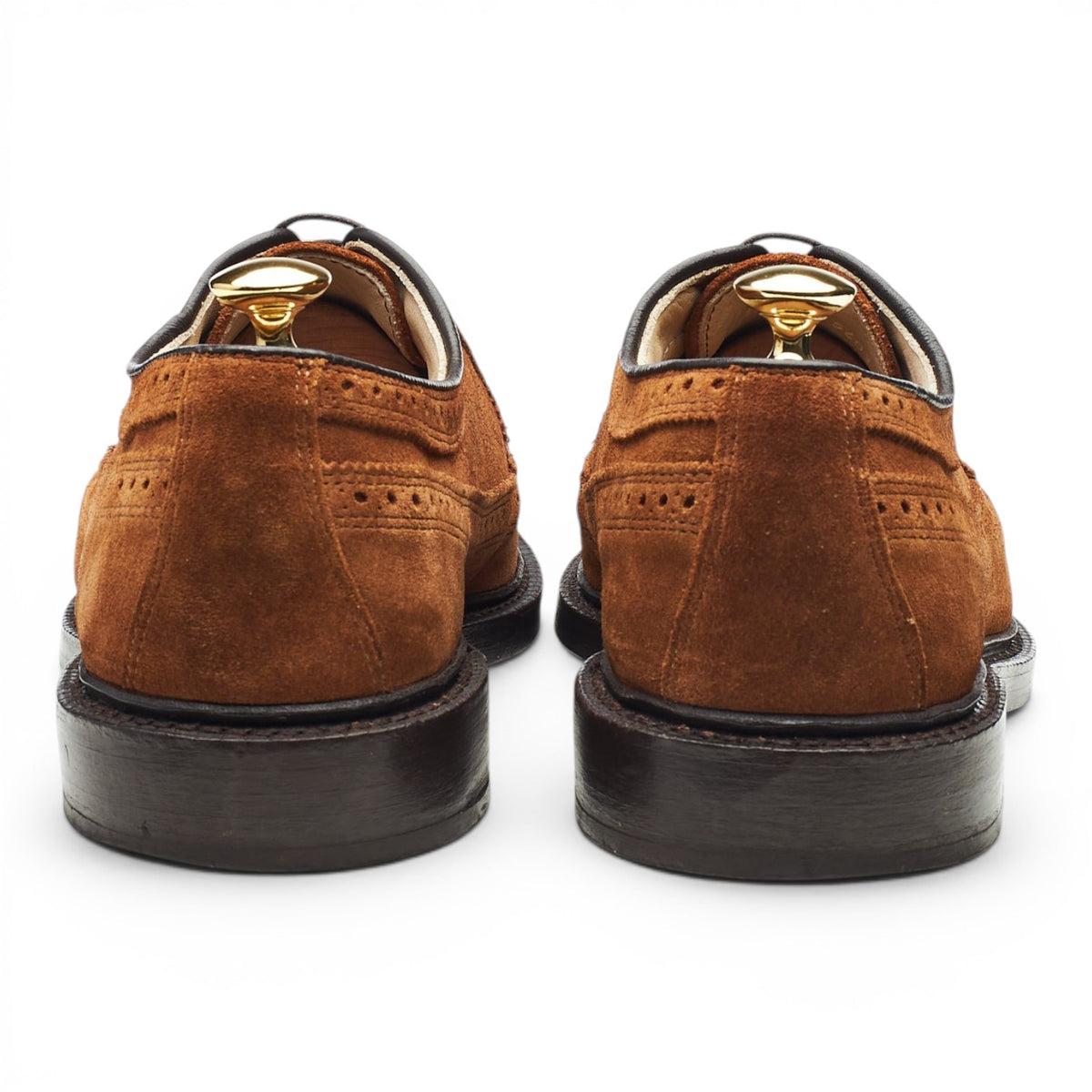 'MacNeil' Snuff Brown Suede Derby Brogues UK 9 US 10 D