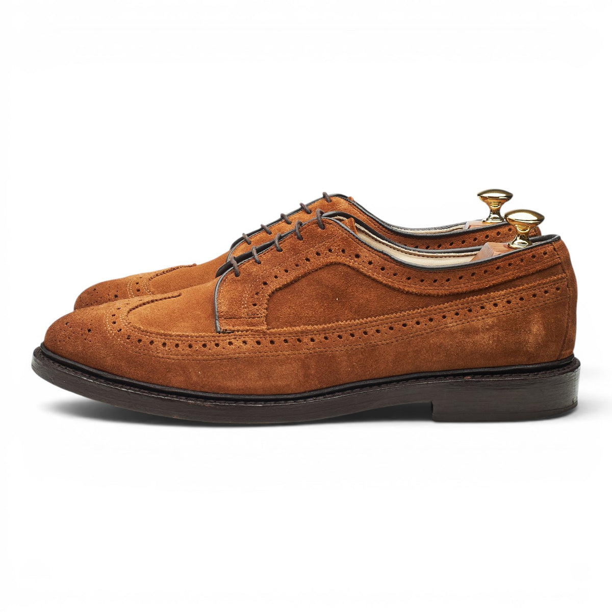 'MacNeil' Snuff Brown Suede Derby Brogues UK 9 US 10 D