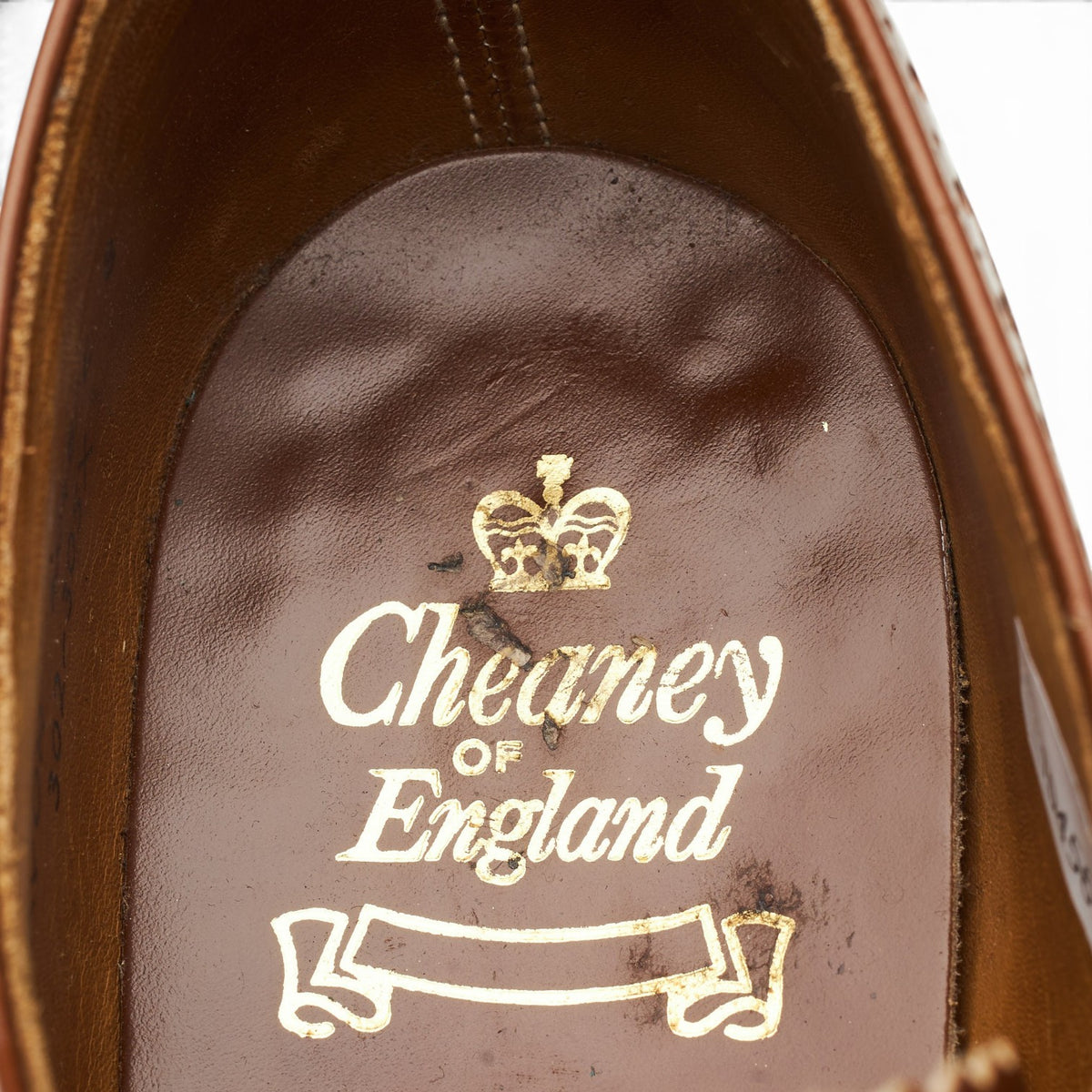 'Avon' Brown Leather Oxford Brogues UK 8 E