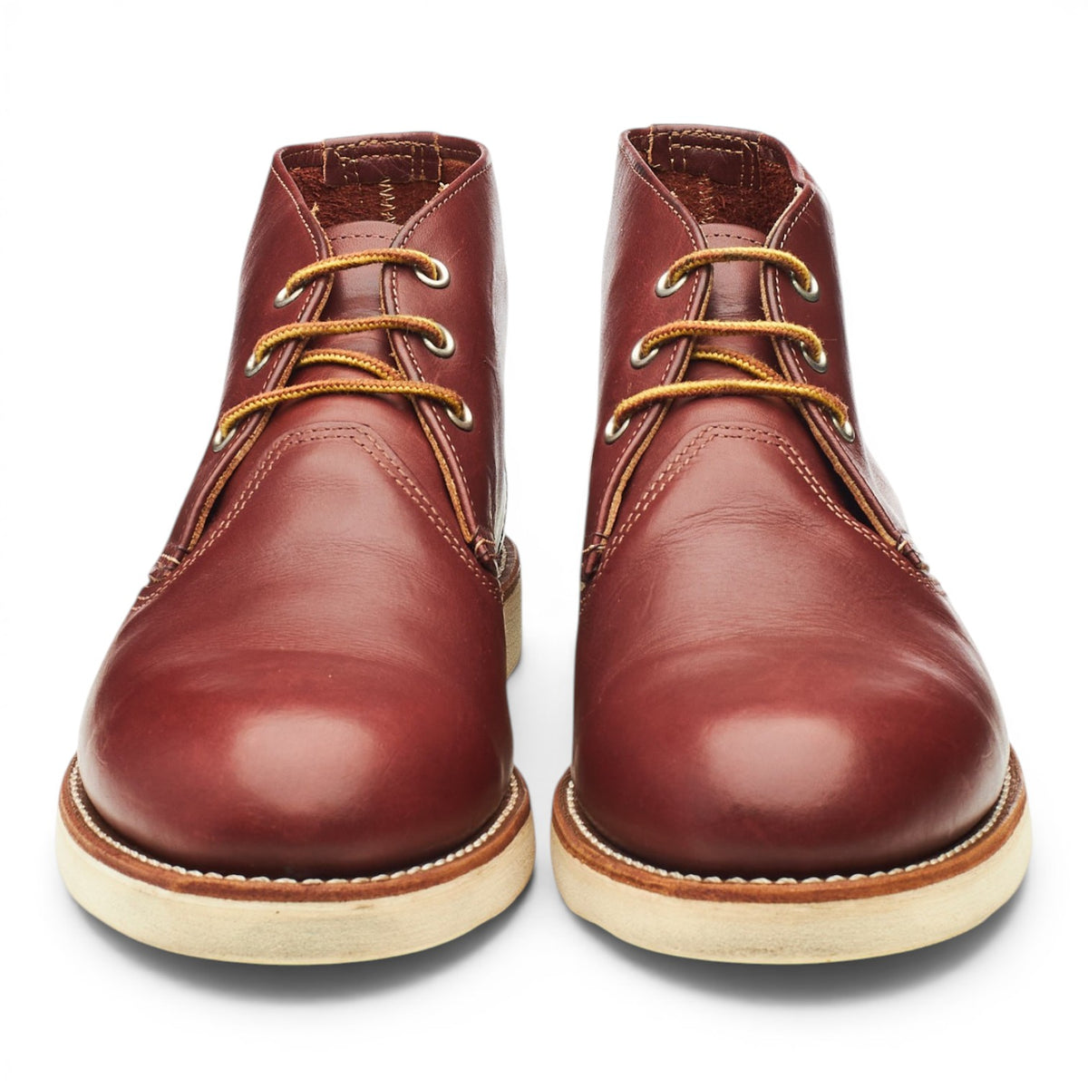 '3139' Tan Brown Leather Chukka Boots UK 10 US 11 D
