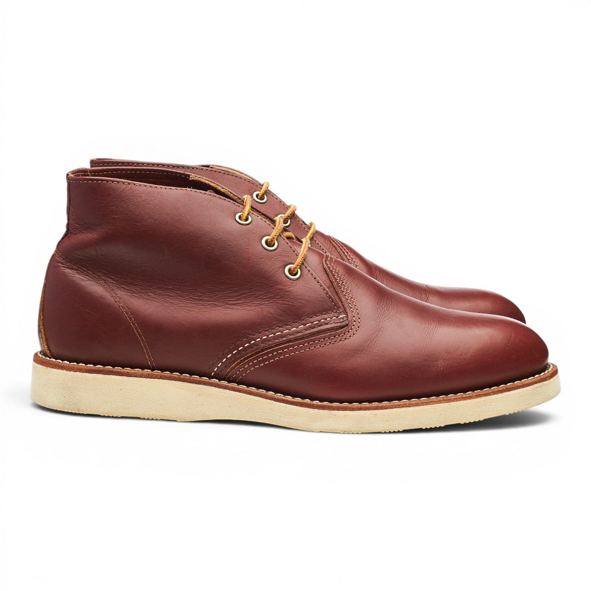 '3139' Tan Brown Leather Chukka Boots UK 10 US 11 D