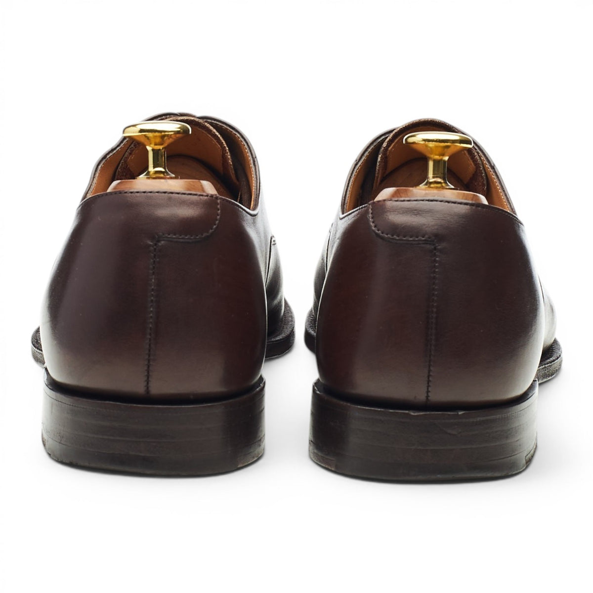 'Dubai' Dark Brown Leather Oxford UK 8 F