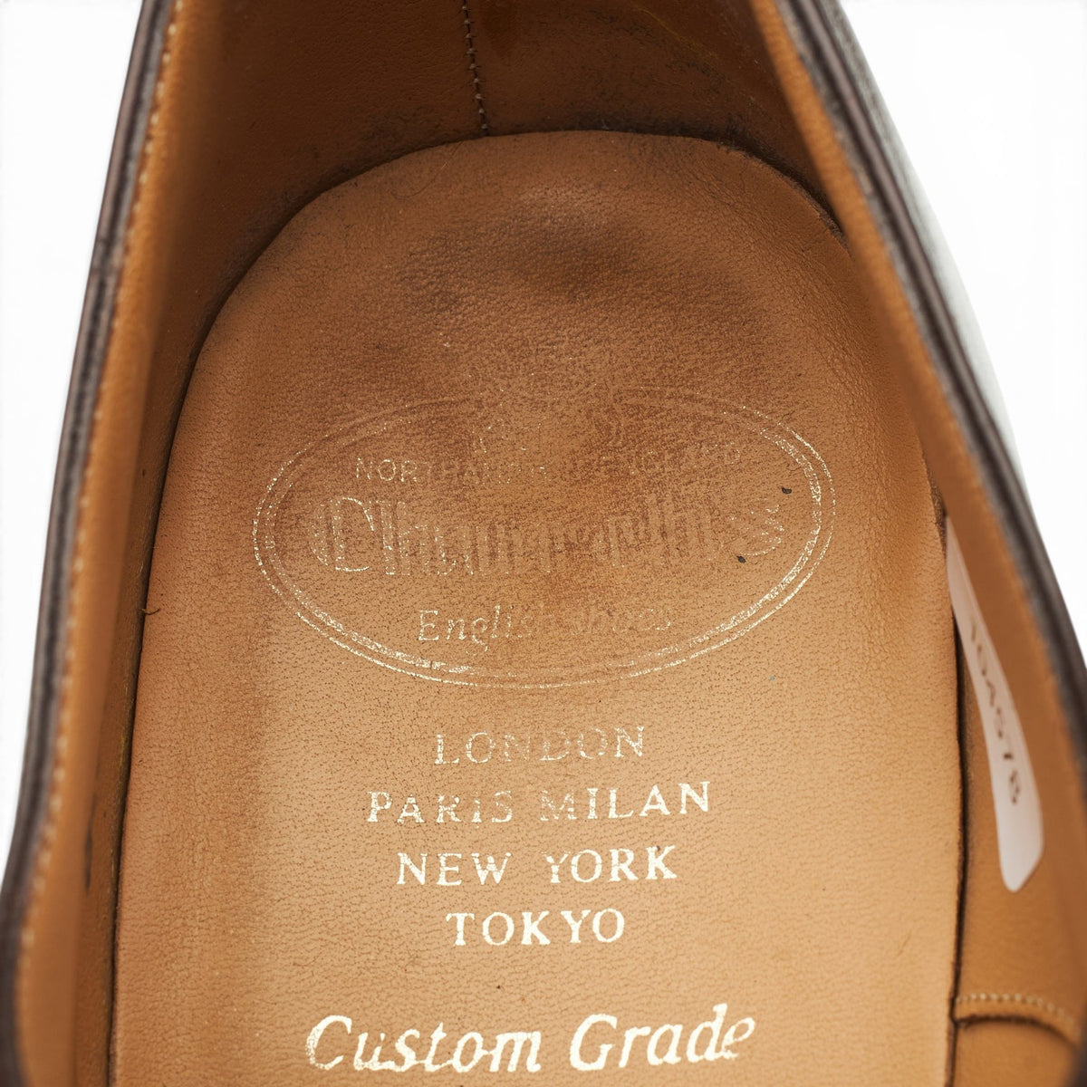 'Dubai' Dark Brown Leather Oxford UK 8 F