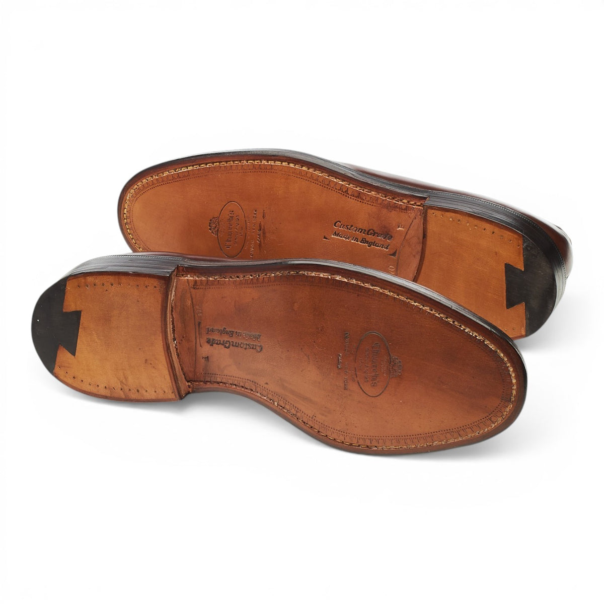 'Roxburgh' Dark Brown Leather Split Toe Derby UK 7 F