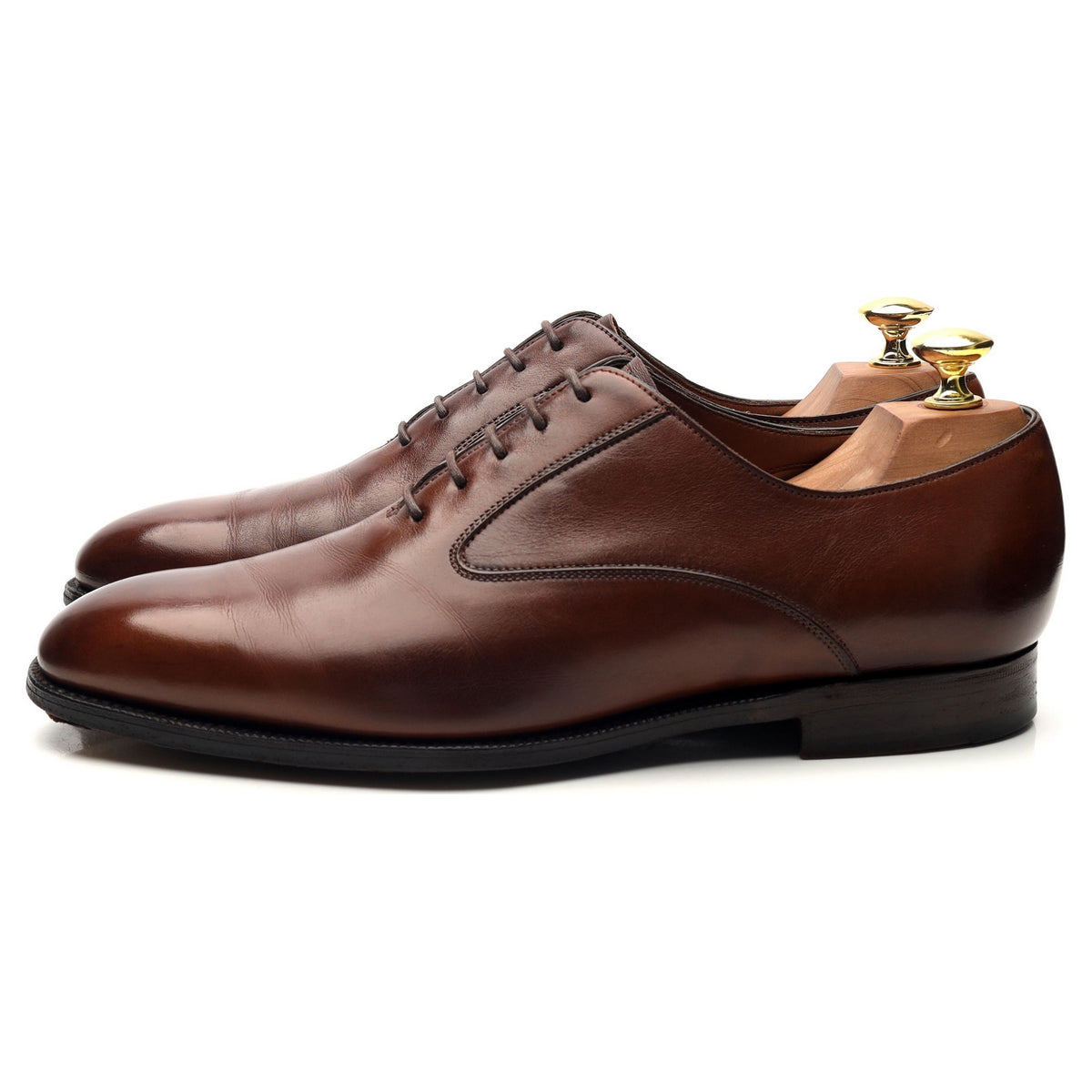 &#39;Ladbroke&#39; Brown Leather Oxford UK 8 E