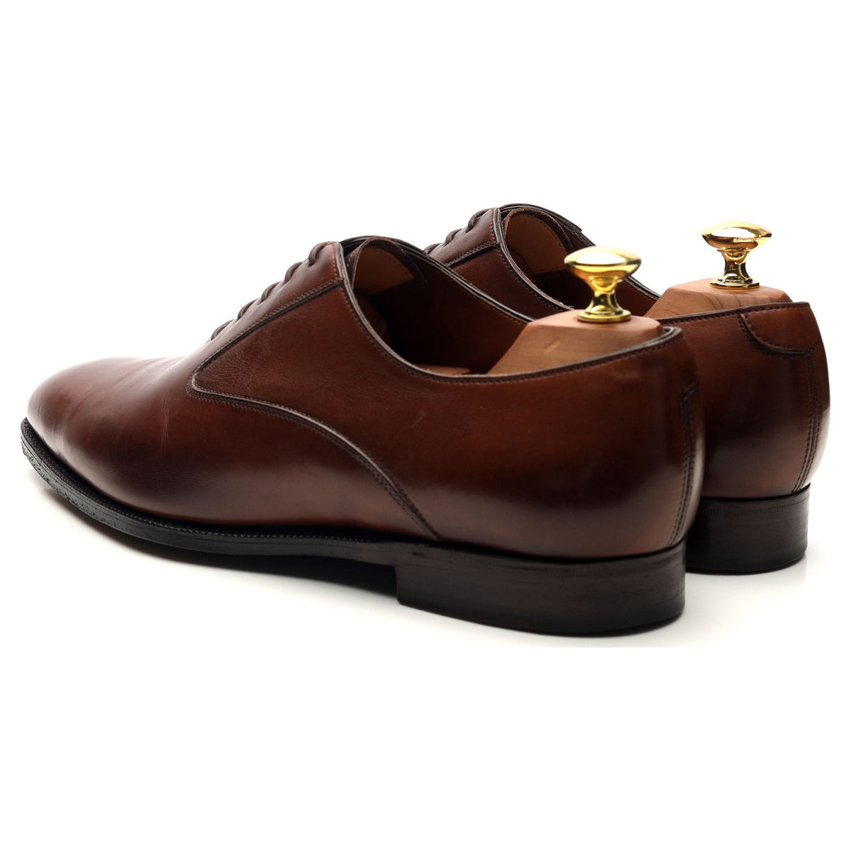 &#39;Ladbroke&#39; Brown Leather Oxford UK 8 E