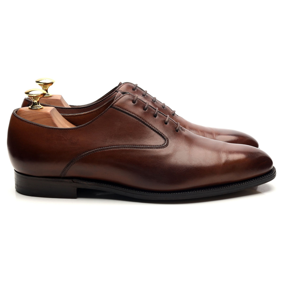 &#39;Ladbroke&#39; Brown Leather Oxford UK 8 E