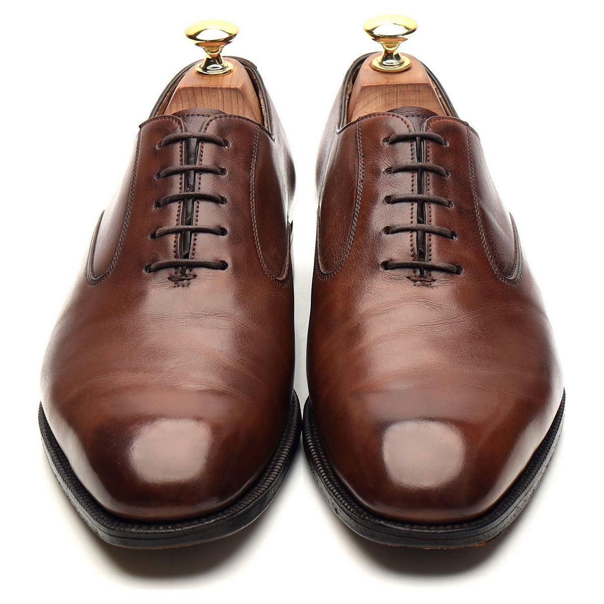 &#39;Ladbroke&#39; Brown Leather Oxford UK 8 E