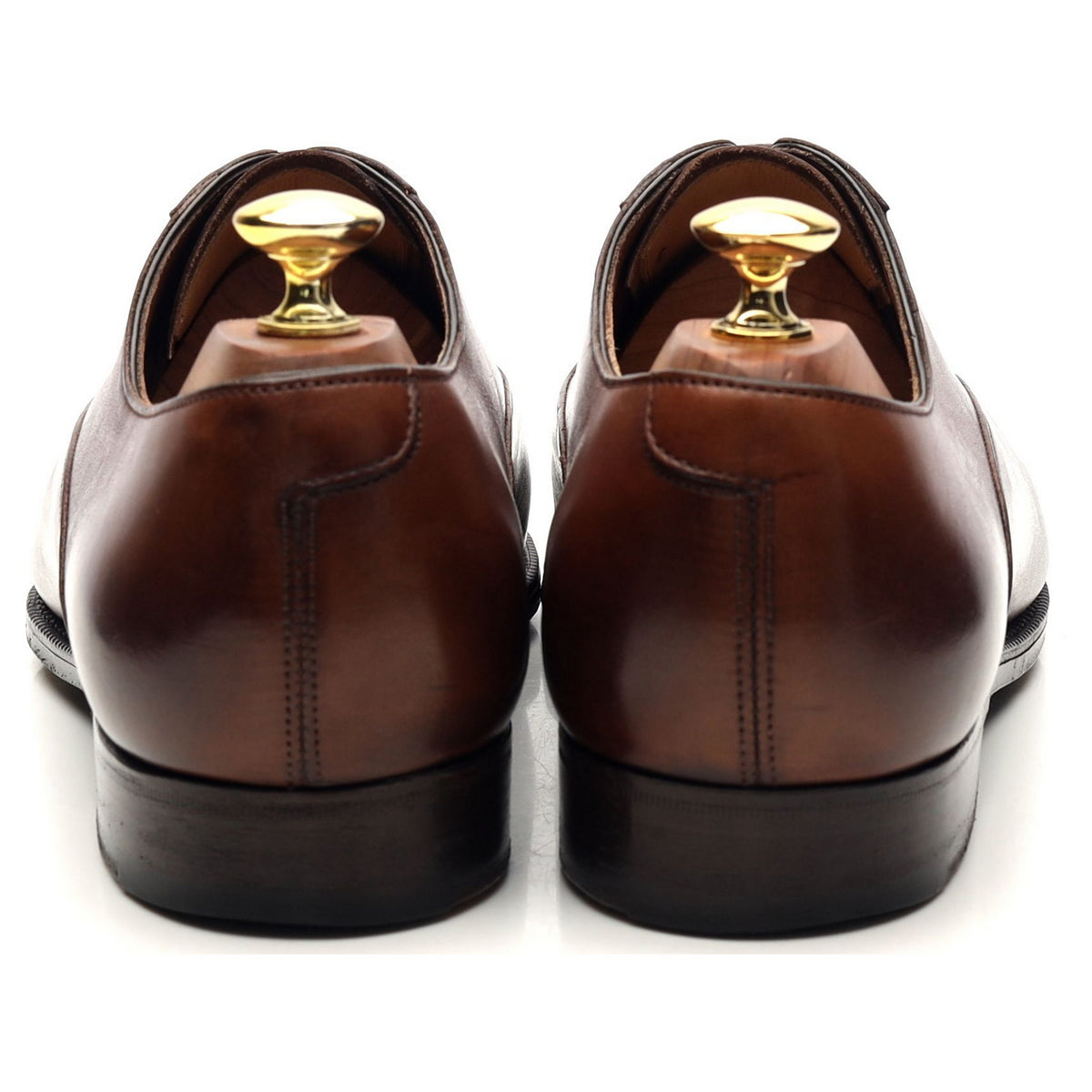 &#39;Ladbroke&#39; Brown Leather Oxford UK 8 E