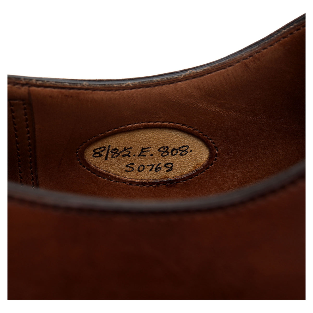 &#39;Ladbroke&#39; Brown Leather Oxford UK 8 E