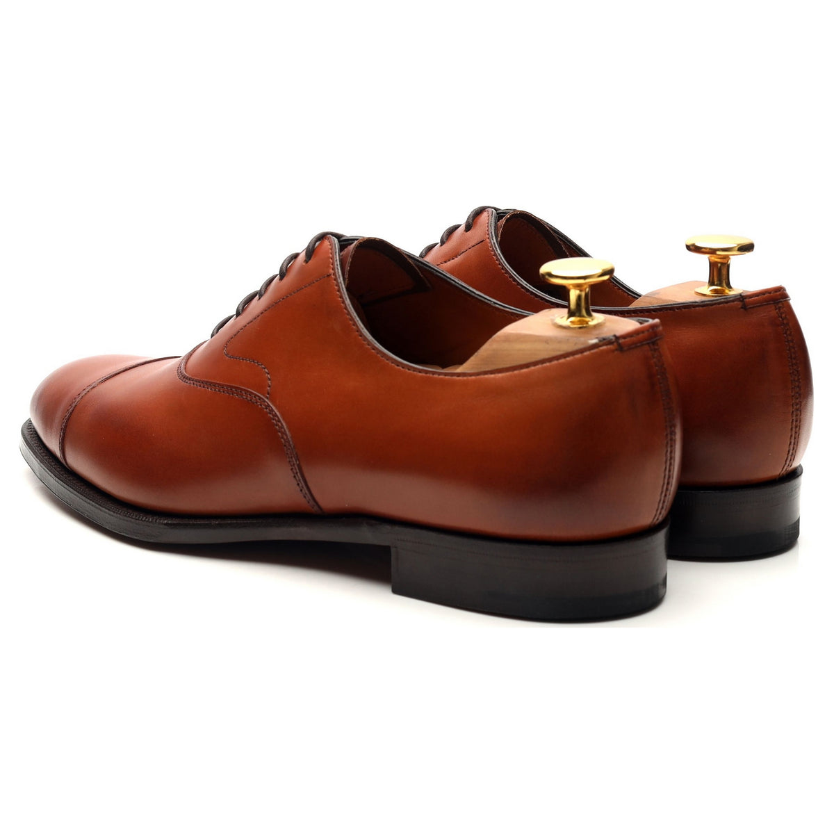 &#39;Chelsea&#39; Tan Brown Oxford UK 5.5 E