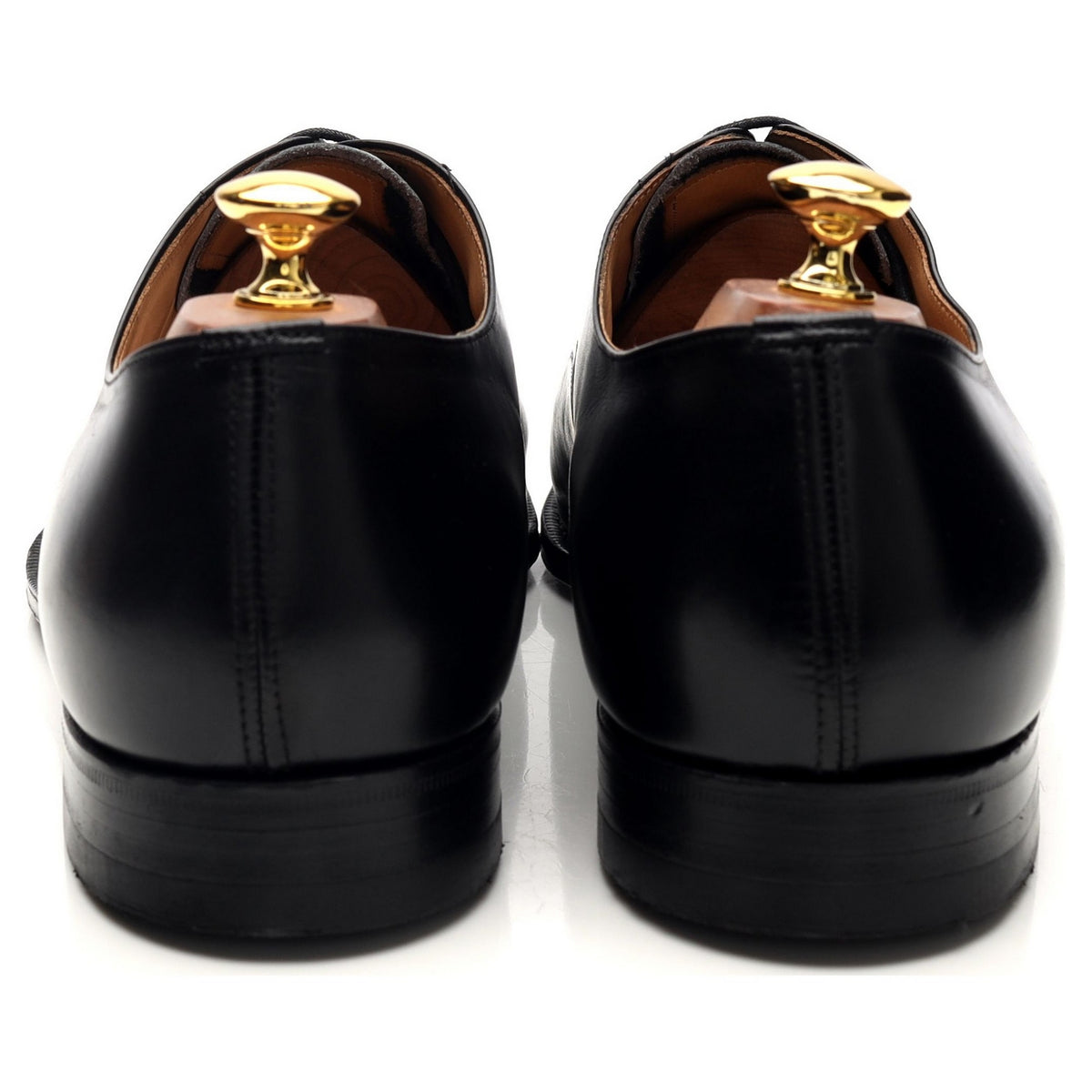 Black Leather Oxford UK 10.5 F